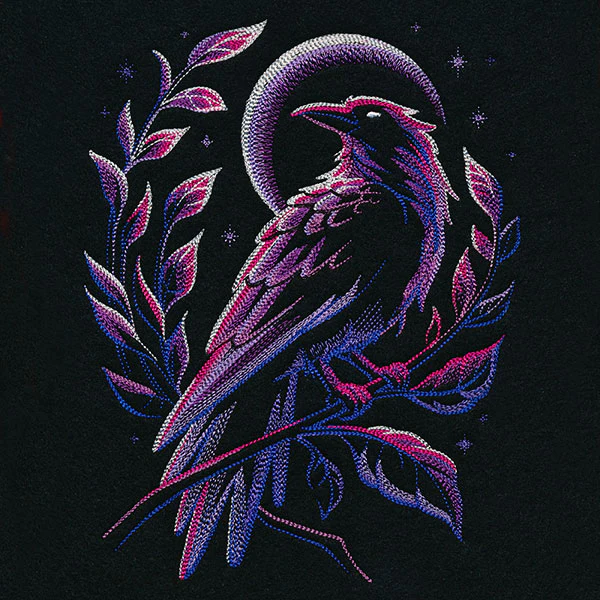 Midnight Autumn Crow - Image 7