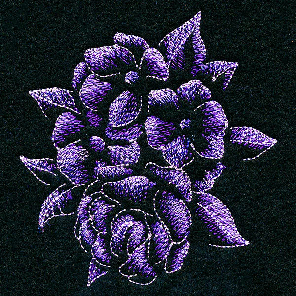 Midnight Floral Bouquet - Image 7