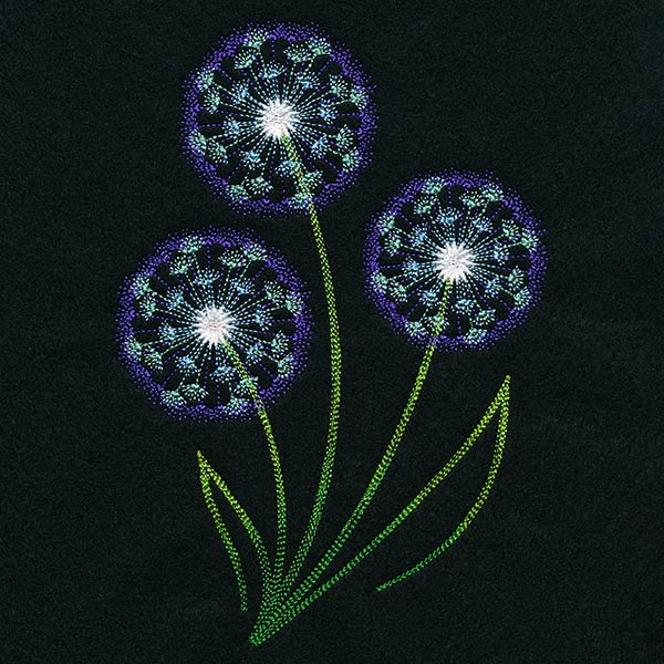 Midnight Illumination Dandelions - Image 2
