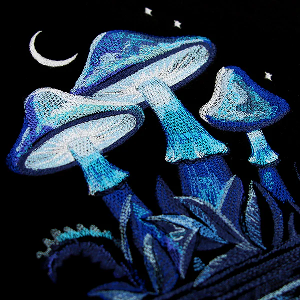 Midnight Mushroom Reflections - Image 8