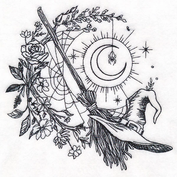 Midnight Witches Wreath - Image 5