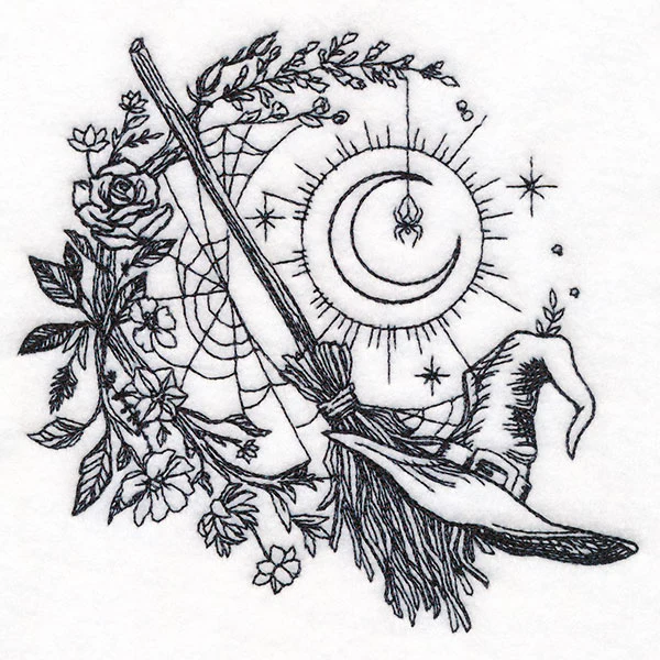 Midnight Witches Wreath - Image 7