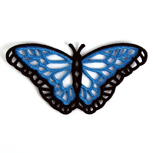 Midsummer Blue Morpho Butterfly (Lace) - Image 2