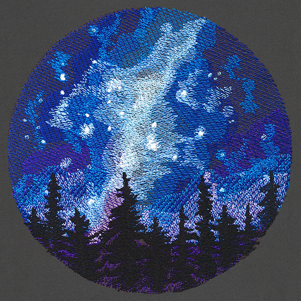 Milky Way Forest Scene - Image 5