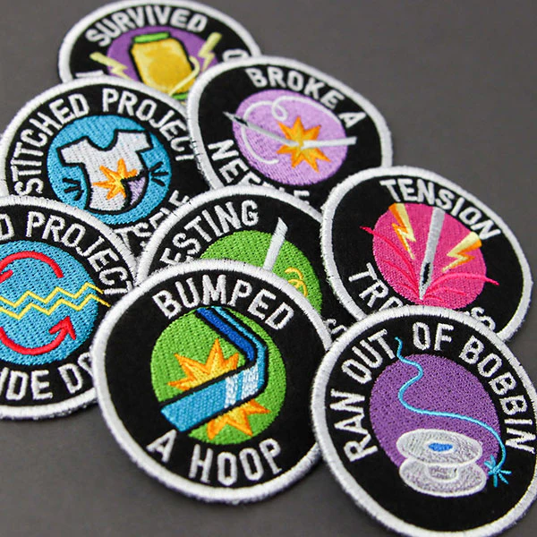 Mishap Merit Badge - Ran out of Bobbin (In-the-Hoop) - Image 2