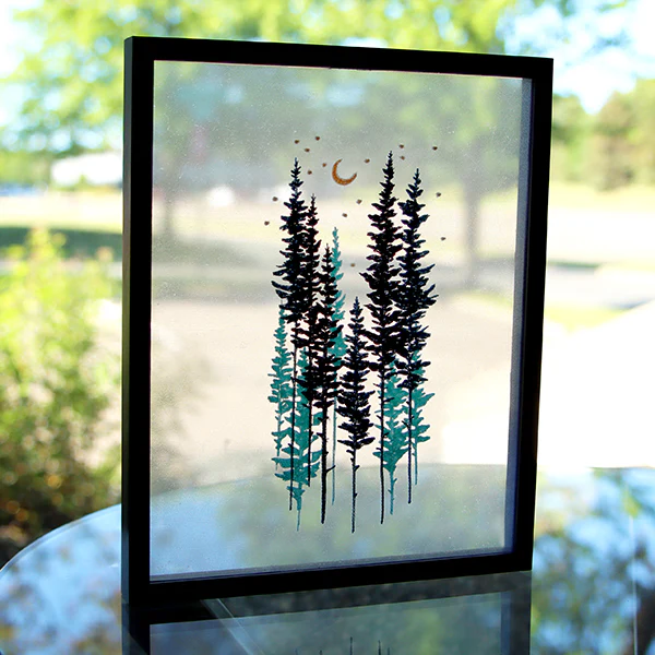 Misty Moonlit Forest - Image 2