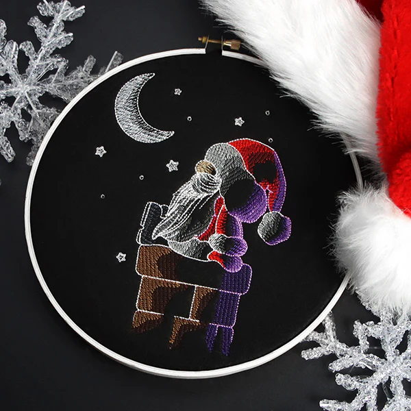 Moon Gazing Santa Gnome - Image 6