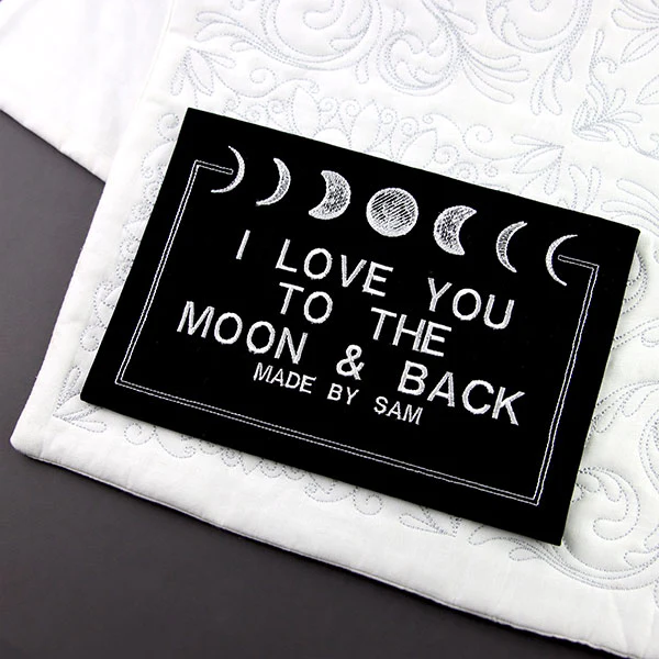 Moon Phases Quilt Label - Image 10