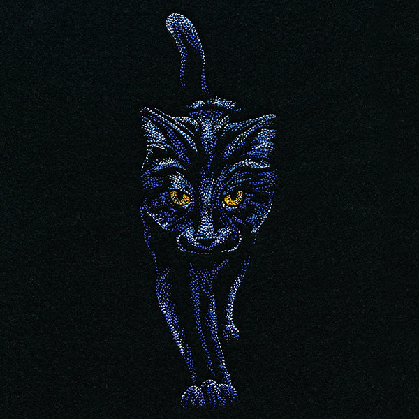 Moonlit Black Cat - Image 5