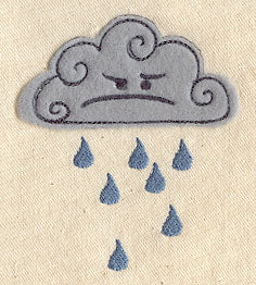 Mr. Grump Face (Applique) - Image 2
