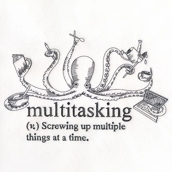Multitasking Octopus