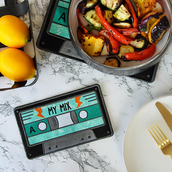 My Mix Cassette Tape Trivet (In-the-Hoop) - Image 4
