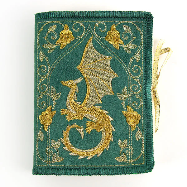 Mythos of Dragons Filigree Needle Book (In-the-Hoop) - Image 2
