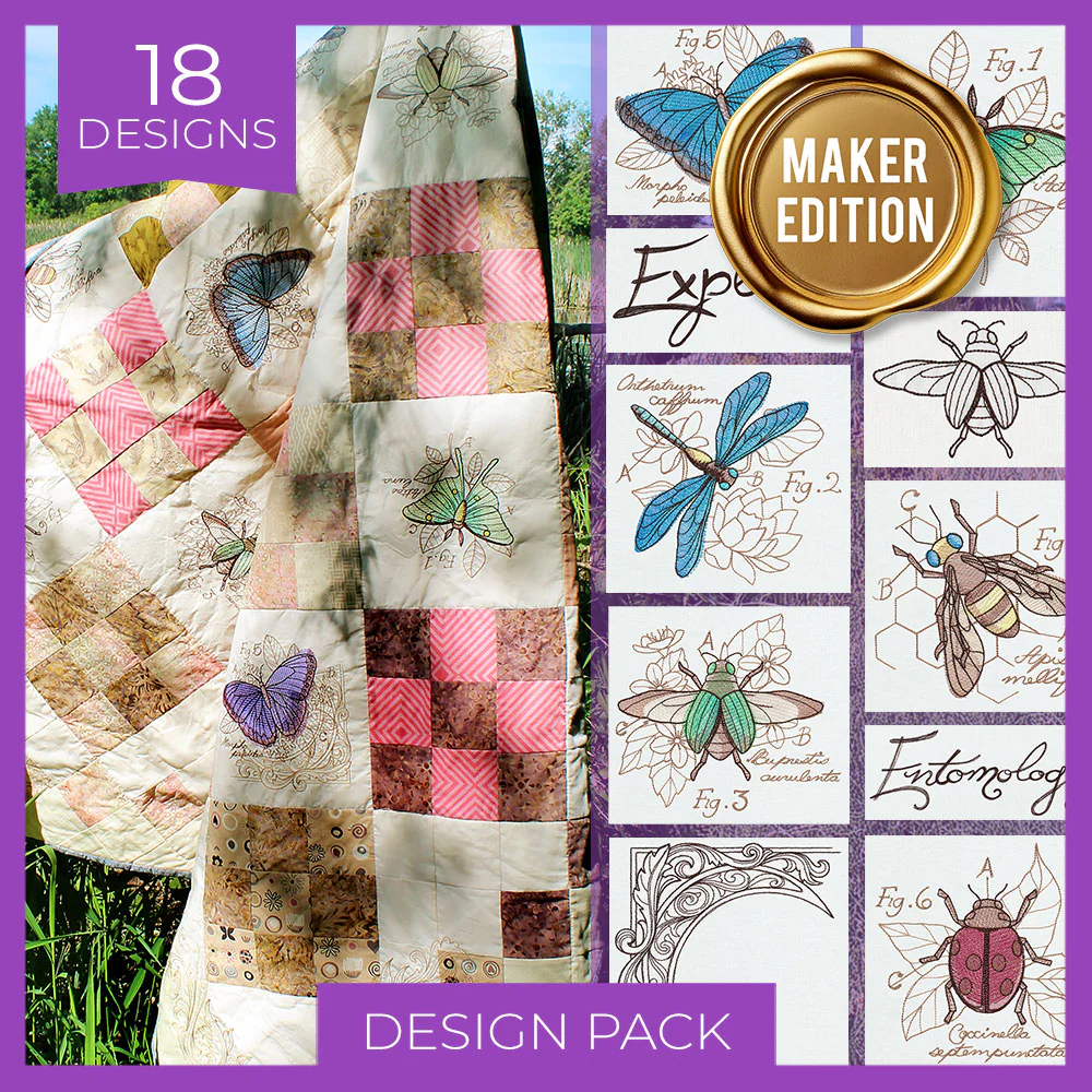 Nature's Curiosities Quilt Design Pack - Image 12