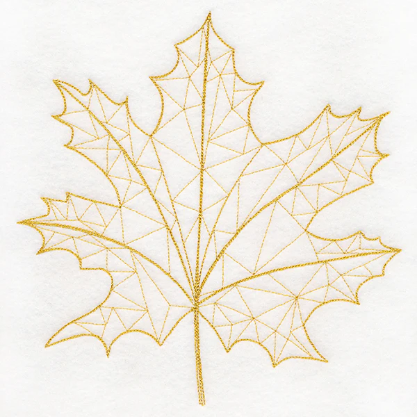 Nature's Geometry Maple Leaf - Image 6