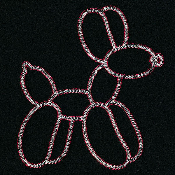 Neon Glow Balloon Dog - Image 2