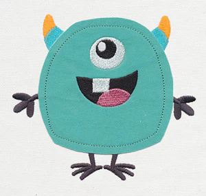 Noggin Nanimals - Monster (Applique)