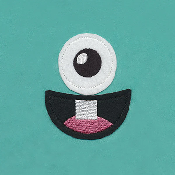 Noggin Nanimals - Monster Face (Applique) - Image 5