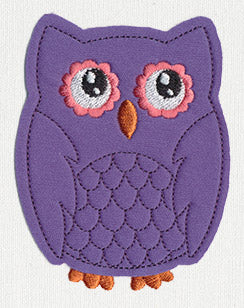 Noggin Nanimals - Owl (Applique) - Image 2