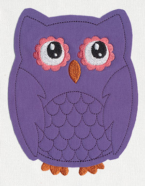 Noggin Nanimals - Owl (Applique) - Image 3