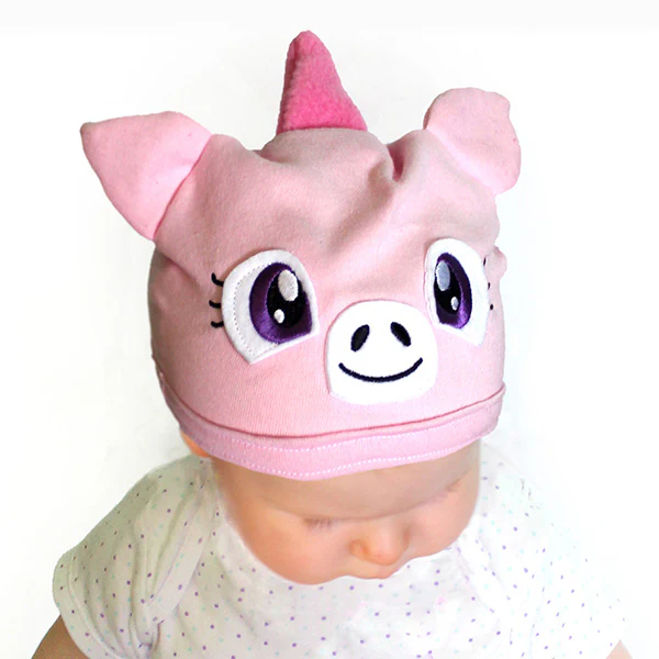 Noggin Nanimals - Unicorn Face (Applique) - Image 8