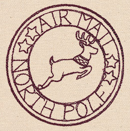 North Pole Express - Air Mail Stamp - Image 2