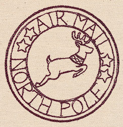 North Pole Express - Air Mail Stamp - Image 3