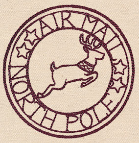 North Pole Express - Air Mail Stamp - Image 6