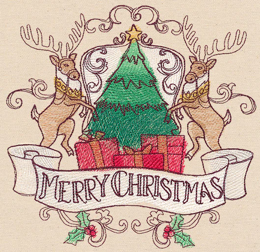 North Pole Express - Merry Christmas Crest - Image 2
