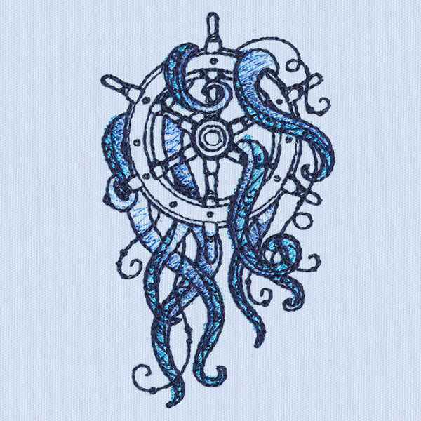 Ocean Blue - Ship Wheel - Image 5