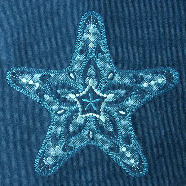 Ocean Breeze Starfish (Embossed)