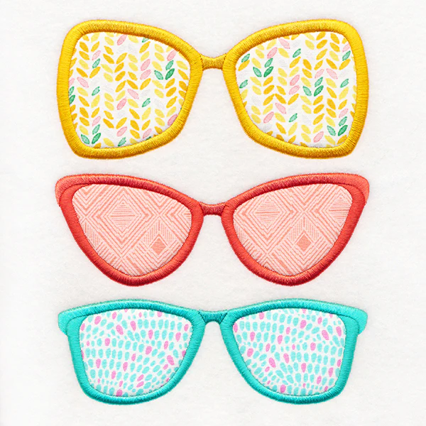 On the Sunny Side Trio (Applique)