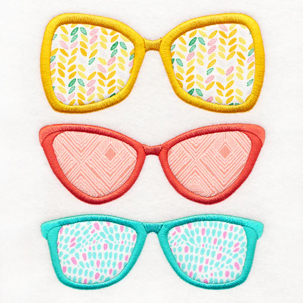 On the Sunny Side Trio (Applique) - Image 2