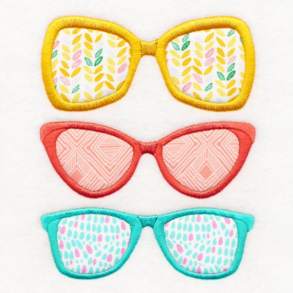 On the Sunny Side Trio (Applique) - Image 3