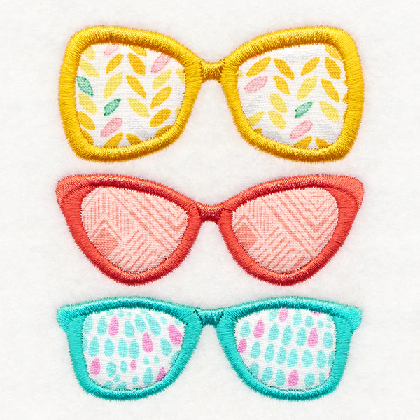 On the Sunny Side Trio (Applique) - Image 4