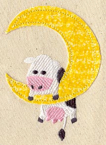 Over the Moon (Applique) - Image 2