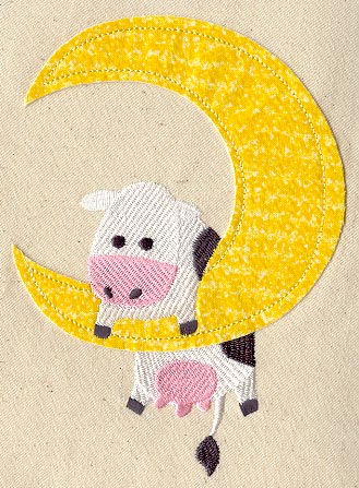 Over the Moon (Applique) - Image 3
