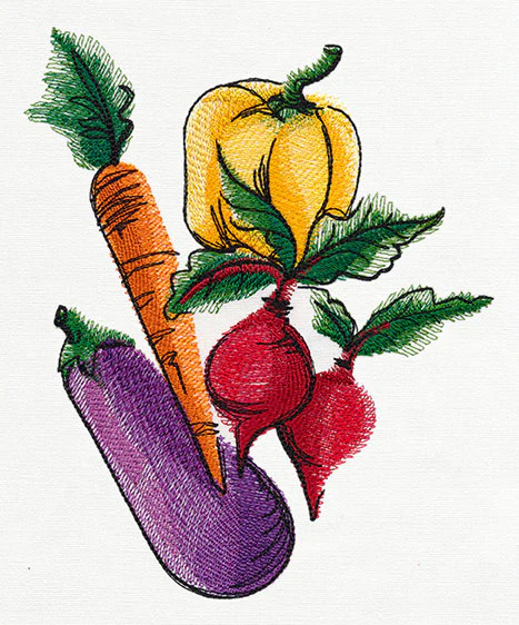 Painted Garden Veggies - Image 4