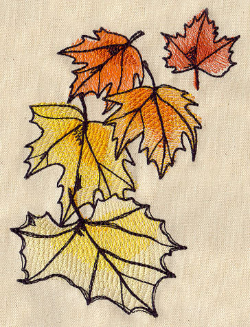 Painted Leaves - Image 2