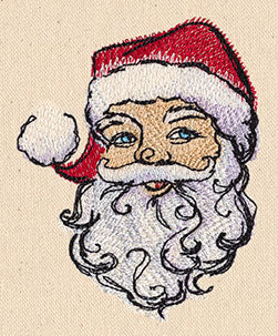 Painted Santa - Image 3