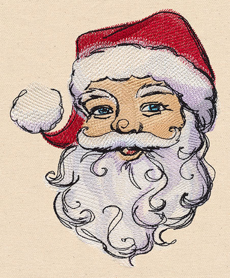 Painted Santa - Image 4