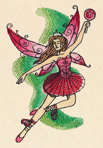 Painted Sugar Plum Fairy - Image 2