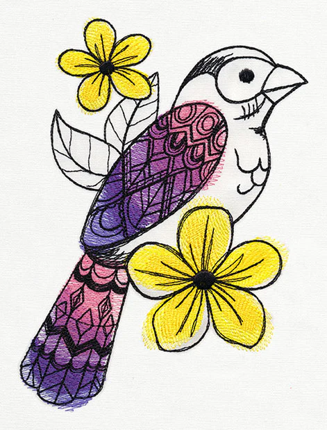 Patterned Plumage