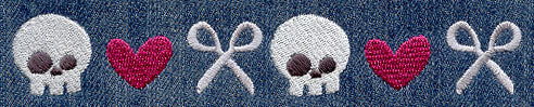 Peace Love Craft Border