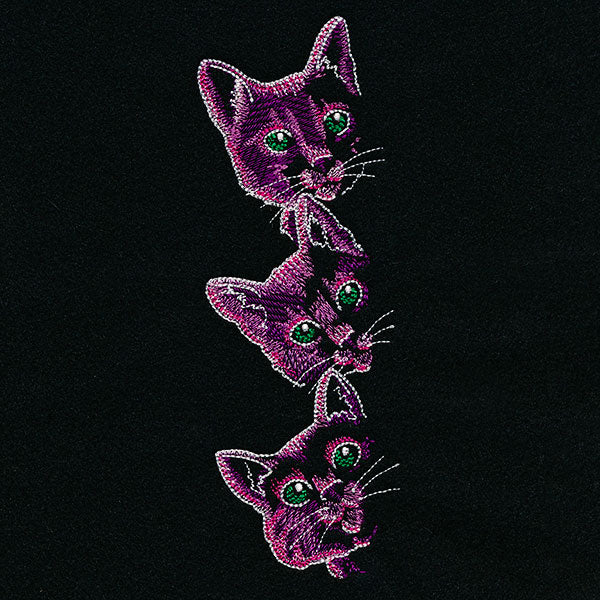 Peeking Cats Trio - Image 5