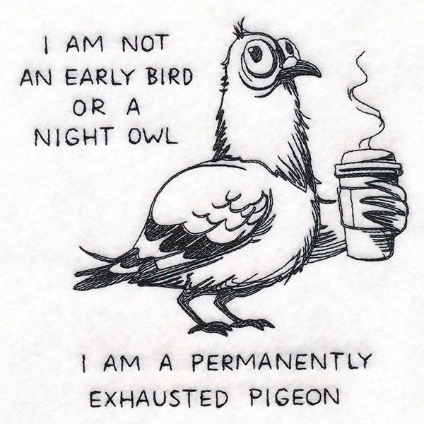 Permanently Exhausted Pigeon - Image 5