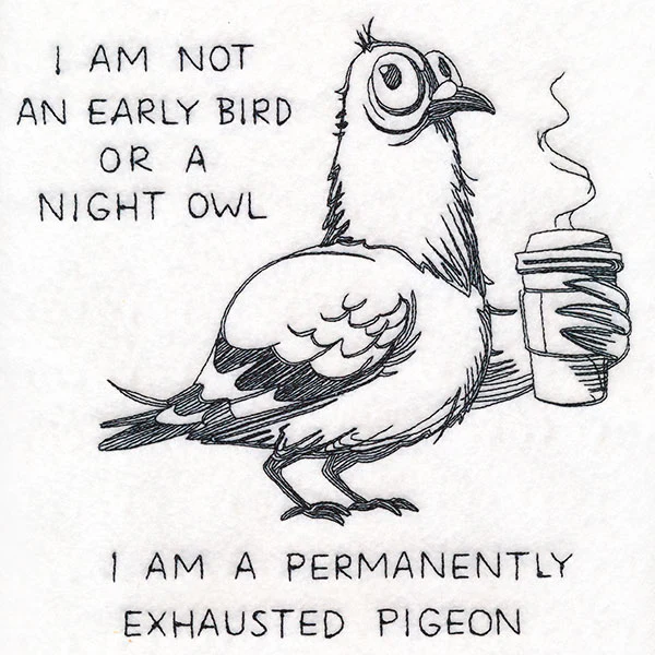 Permanently Exhausted Pigeon - Image 9