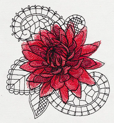 Petals and Lace - Dahlia - Image 4