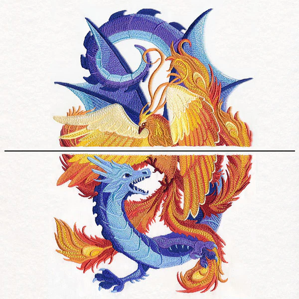 Phoenix & the Dragon (Split) - Image 5