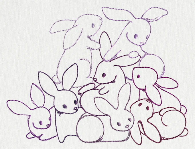 Pile o' Cute - Bunny Pile - Image 6